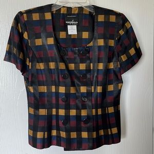 💖 3/$15 Positive Attitude Petite Size 6 Women’s Top